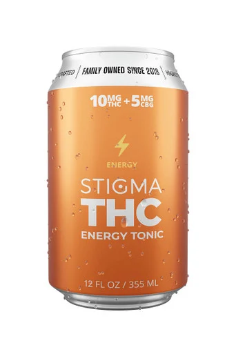 Stigma Energy Tonic 10mg THC 5mg CBG 4pk 12oz cans