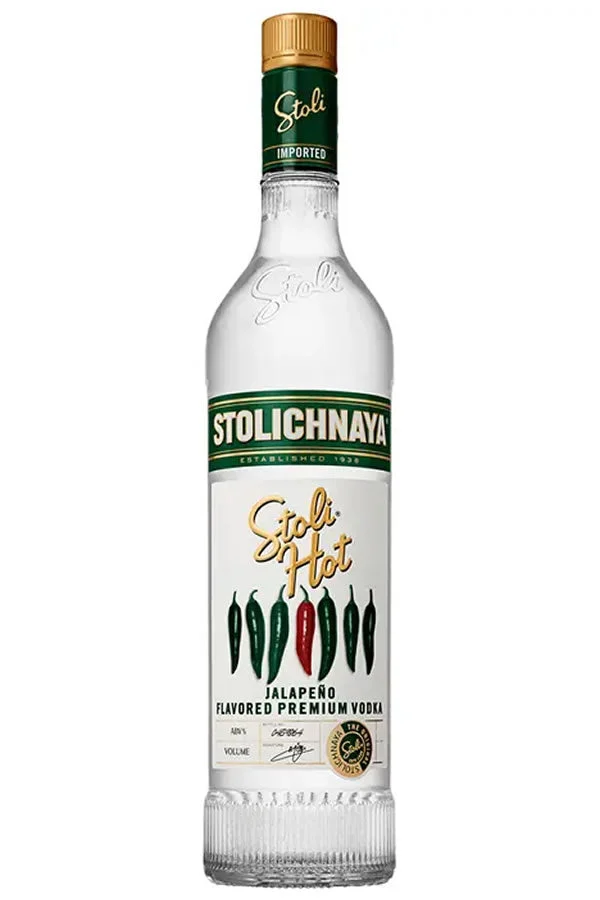 Stoli Hot Vodka 750ML