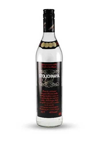 Stolichnaya Gold Vodka 1.0 L