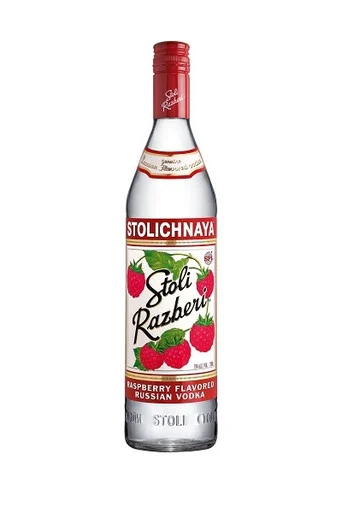 Stolichnaya Razberi Vodka 1.0 L