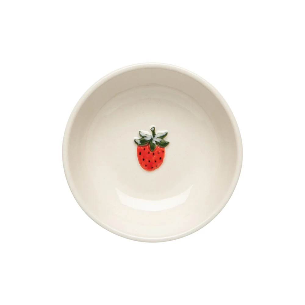 Strawberry Garnish Bowl