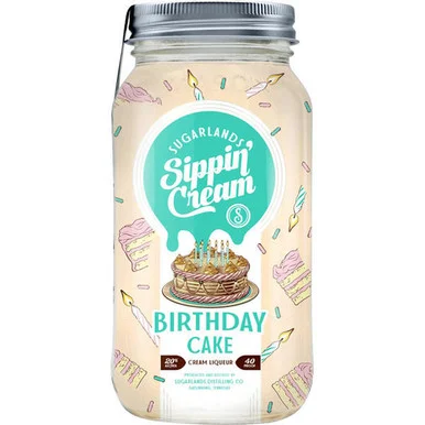 Sugarlands Birthday Cake Sippin' Cream Liqueur 750ml
