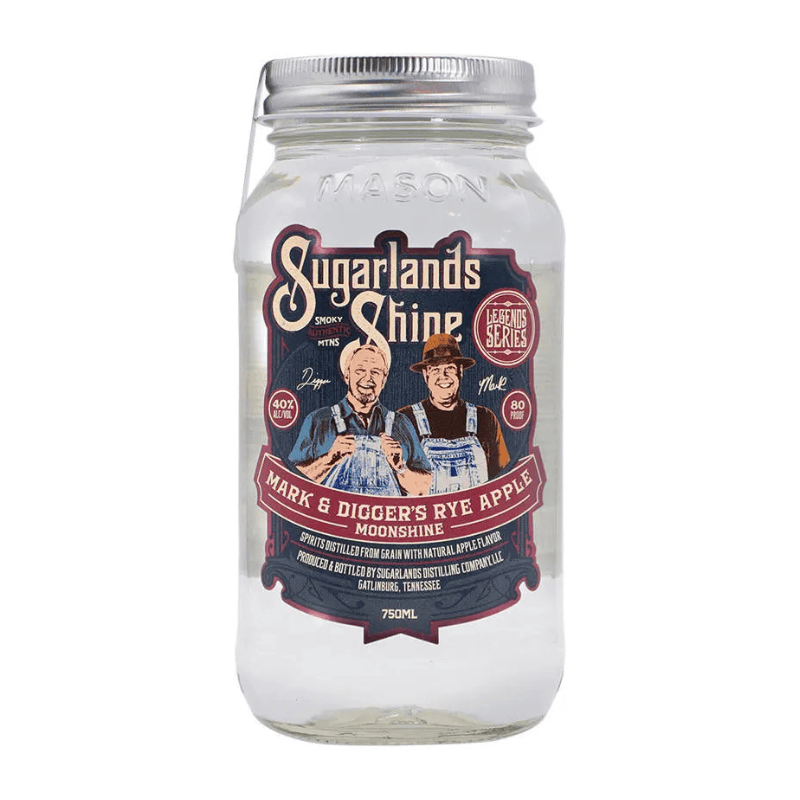 Sugarlands Mark & Digger's Rye Apple Moonshine 750ml
