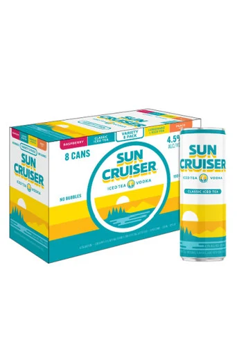 Sun Cruiser Vodka Iced Tea Variety 8pk 12oz cans
