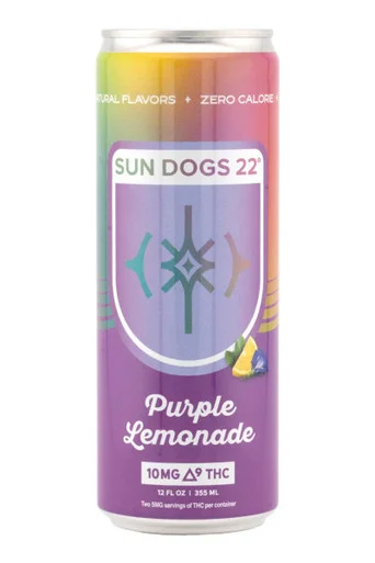 Sun Dogs Purple Lemonade 10mg 4pk 16oz cans