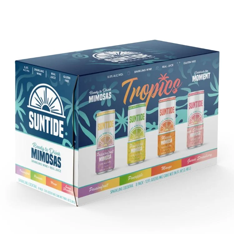 Suntide Tropics Variety Pack - 12oz x 8