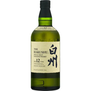 Suntory The Hakushu 12 Year Old Single Malt Whisky 750ml