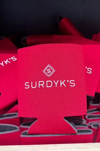 Surdyk's Logo Koozie
