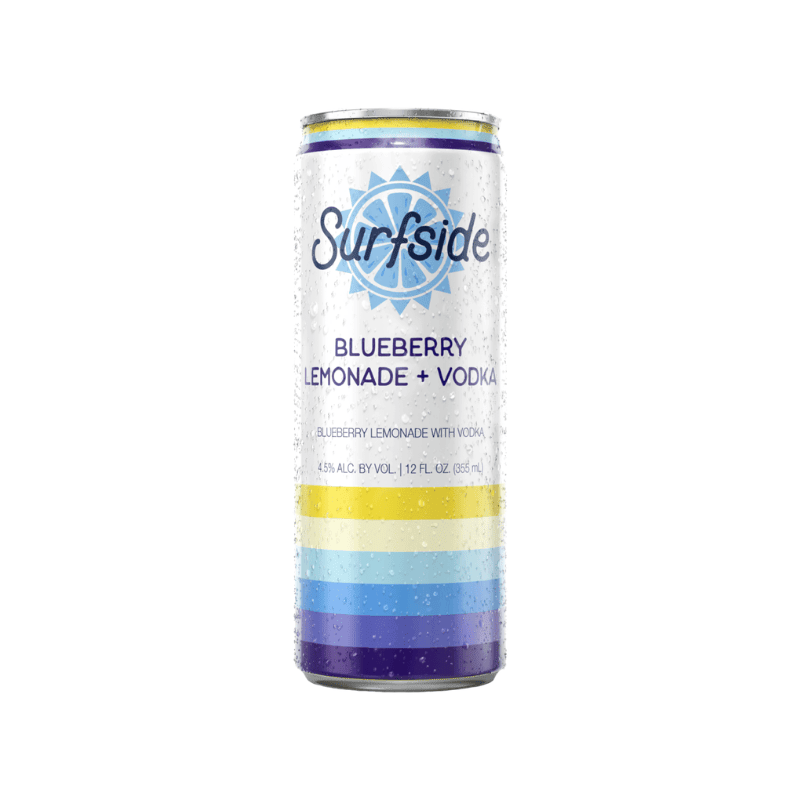 Surfside Vodka Blueberry Lemonade Cocktail 12.oz 4 Pack