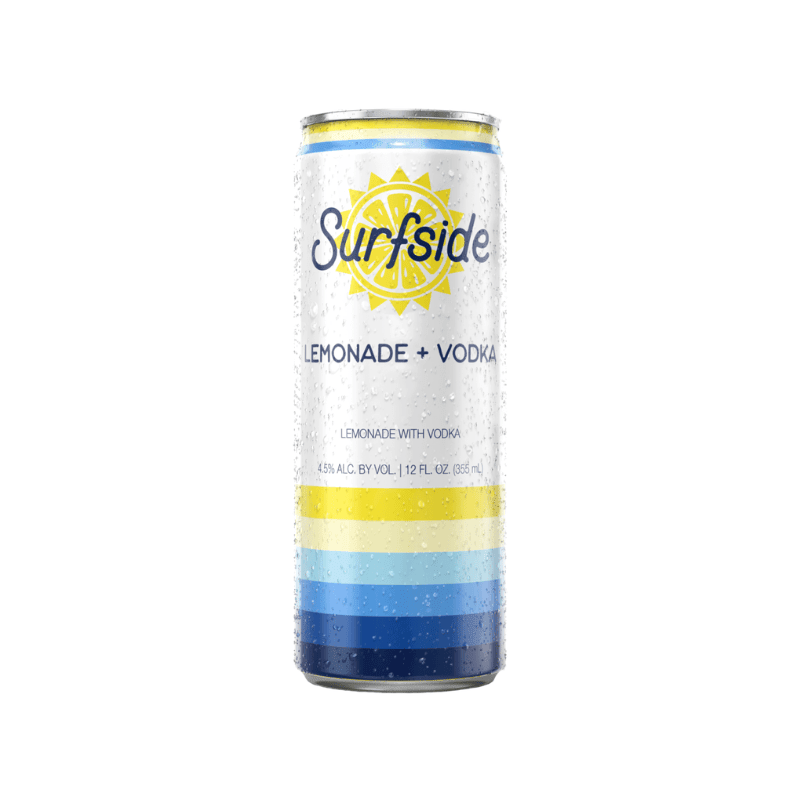 Surfside Vodka Lemonade Cocktail 12.oz 4 Pack