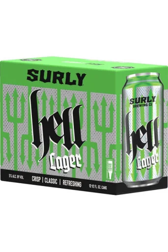 Surly Hell Lager 12pk 12oz cans