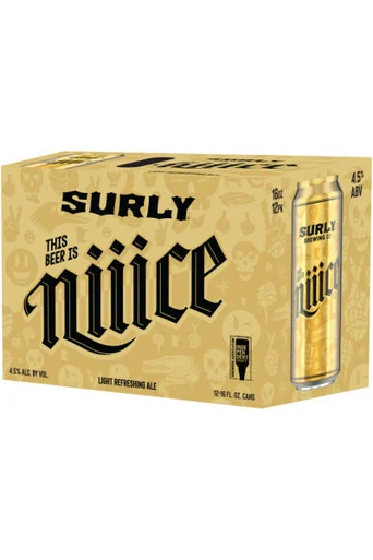 Surly This Beer Is Niiice 12pk 16oz cans