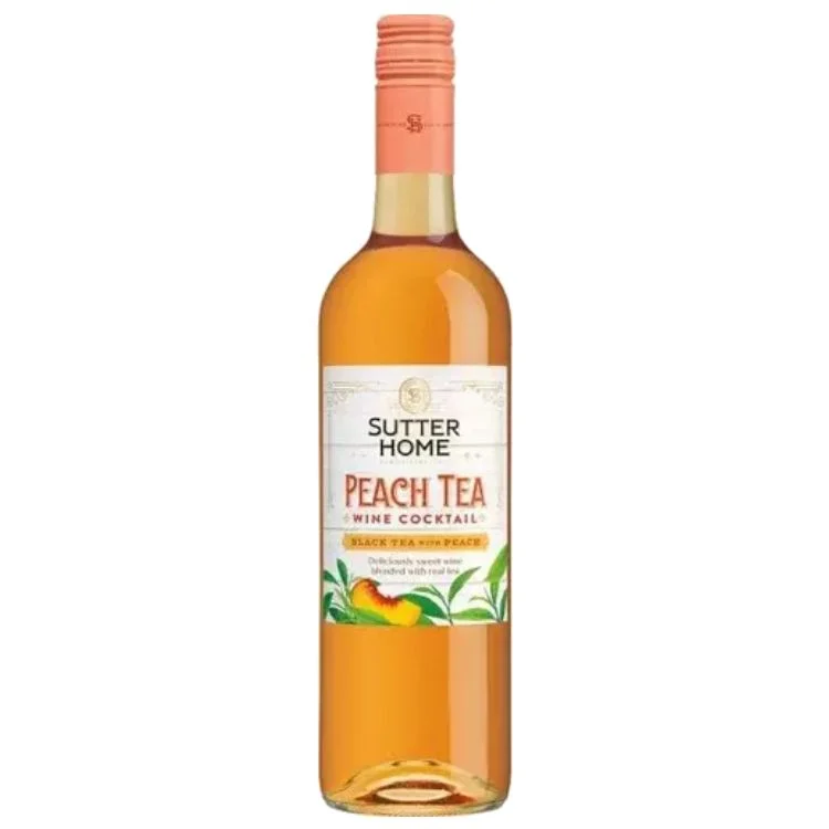 Sutter Home Black Tea With Peach Wine - 750ml x 3