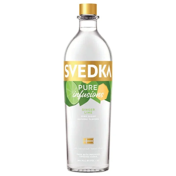Svedka Pure Infusions Ginger Lime Vodka - 1 Liter