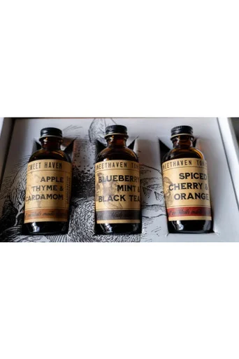 Sweet Haven Tonics Bourbon Connoisseur's Sampler Flight 3pk 2oz bottles