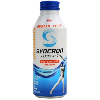 Syncron Post Workout Sports Drink Endorsed by Shohei Ohtani Grapefruit 16oz
