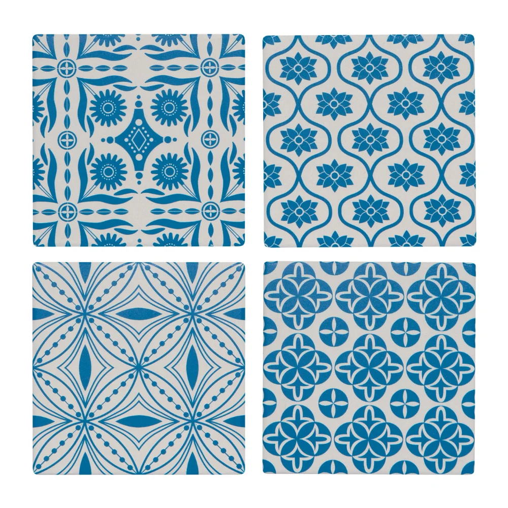 Tangier Soak Up Square Coasters (set of 4)