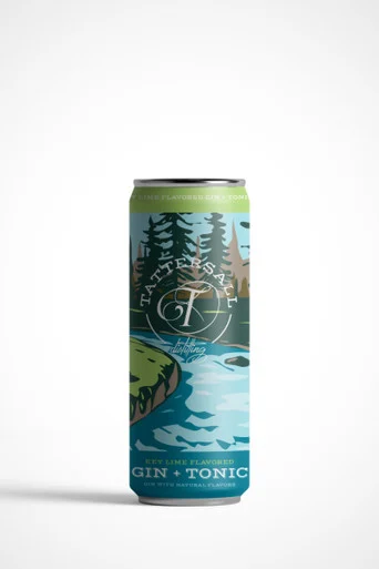 Tattersall Key Lime Gin and Tonic 4pk cans