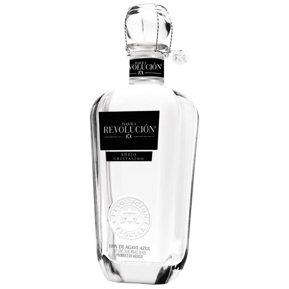 Tequila Revolución Añejo Cristalino