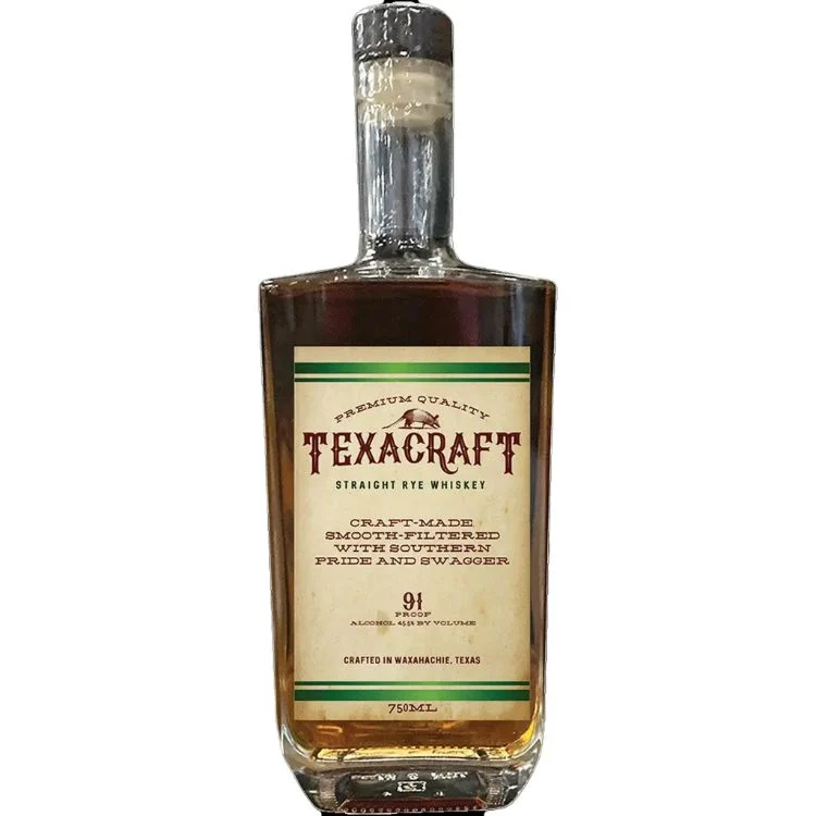 Texacraft Straight Rye Whiskey - 750ml