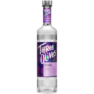 Three Olives Grape Vodka 750ml