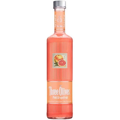 Three Olives Pink Grapefruit Vodka 750ml