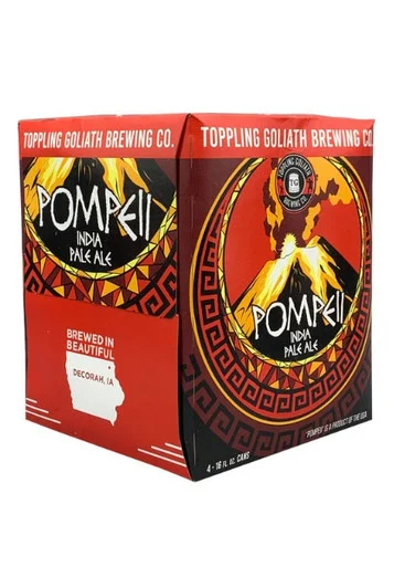 Toppling Goliath Pompeii IPA 4pk 16oz cans