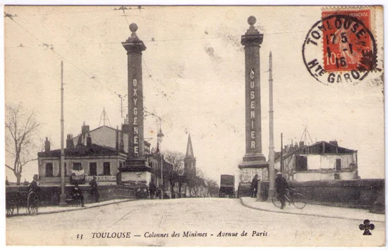 Toulouse - Absinthe Oxygenee Cusenier Postcard
