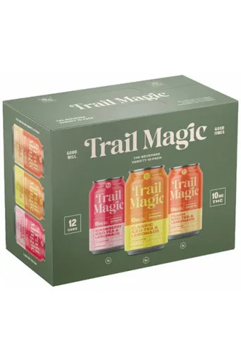 Trail Magic 10mg THC Iced Tea & Lemonade Variety 12pk 12oz cans