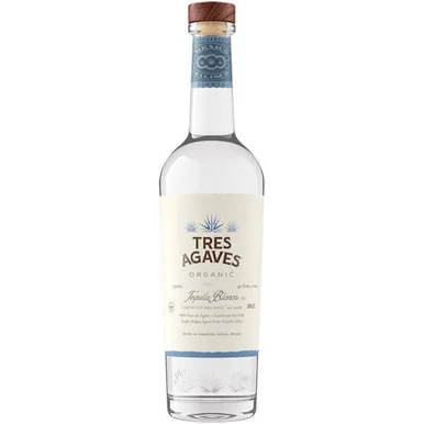 Tres Agaves Blanco Organic Tequila - 750ml