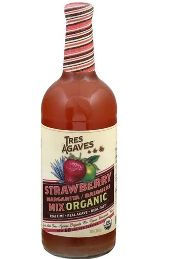 Tres Agaves Strawberry Margarita Mix