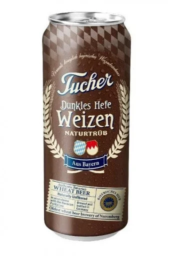 Tucher Brau Dunkles Hefeweizen 4pk 500ml cans
