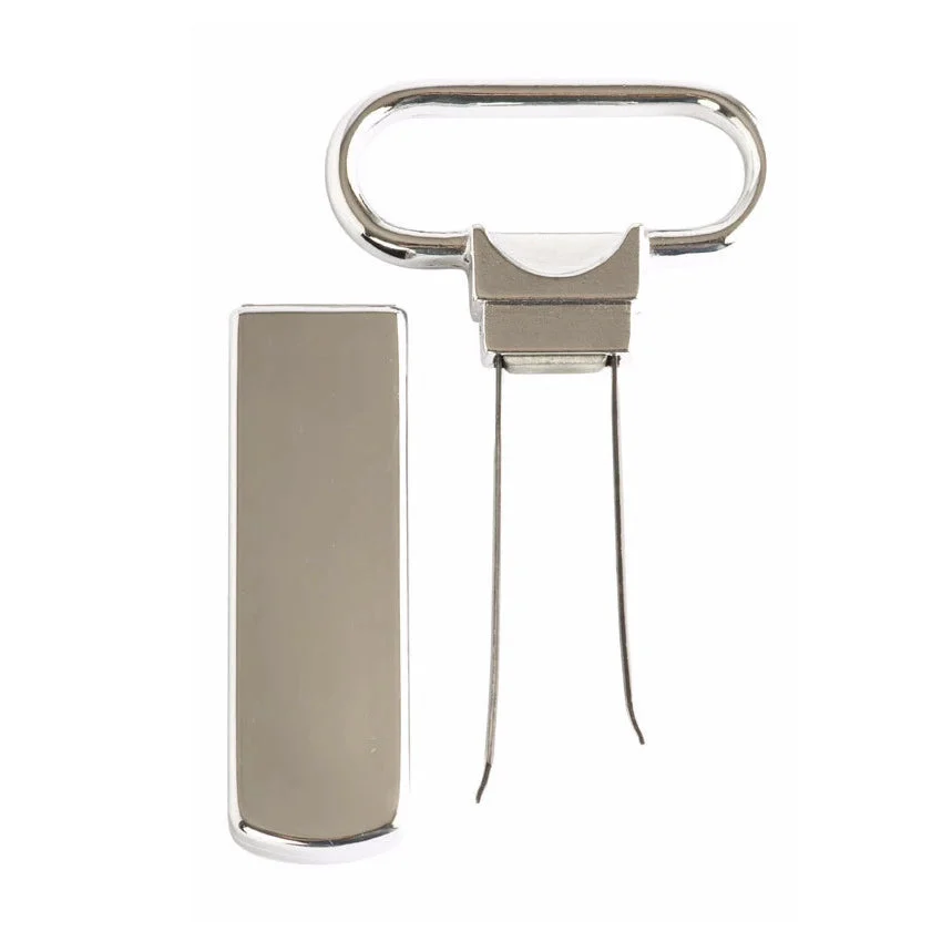 Twin Prong Wine Opener with Chrome Case