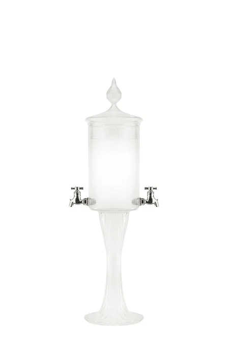 Twisted Glass Absinthe Fountain, 2 Spout