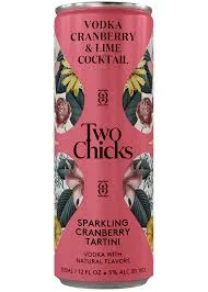 Two Chicks Cranberry Tartini 355ml
