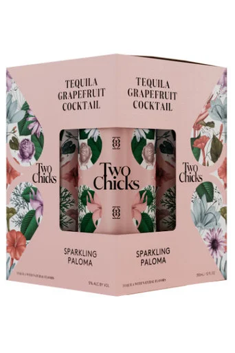 Two Chicks Sparkling Paloma 4pk cans