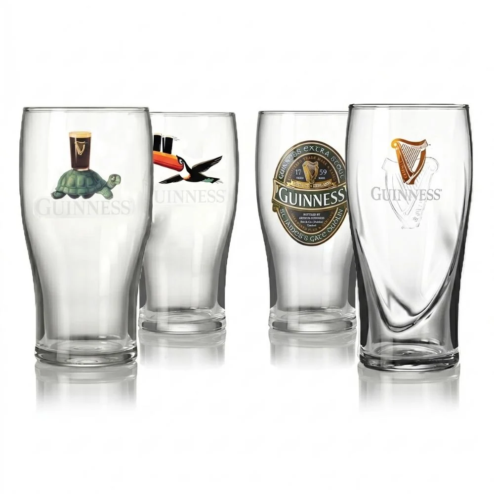 The Ultimate Guinness Pint Glass Gift Set (set of 4)