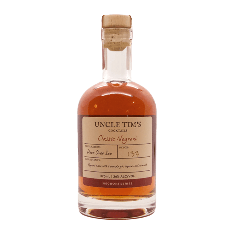 Uncle Tim's Cocktails Classic Negroni 375mL