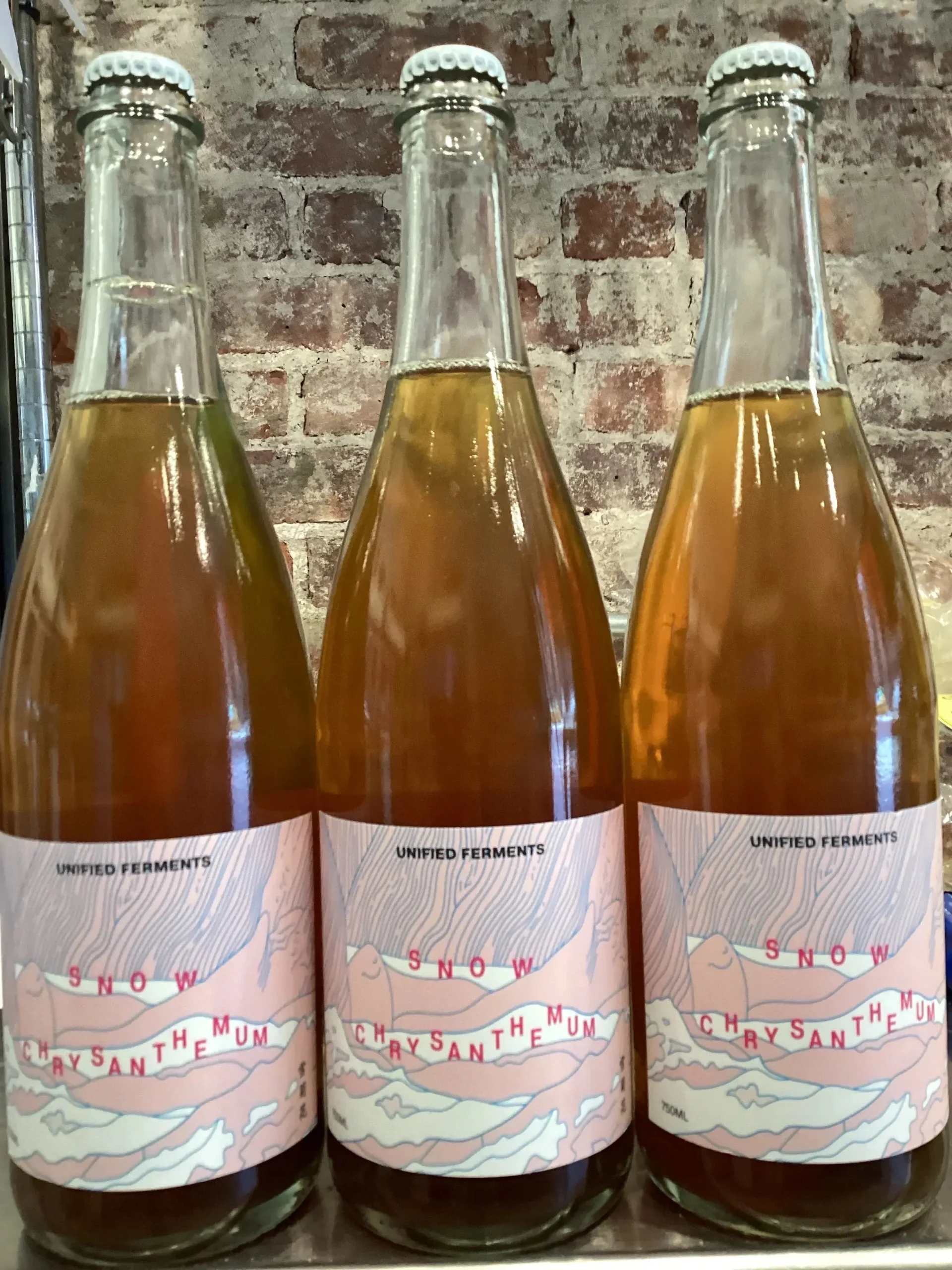 Unified Ferments - Snow Chrysanthemum - Non Alcoholic 750ml