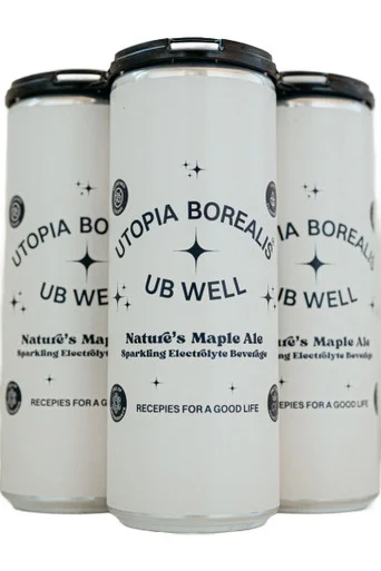 Utopia Borealis UB Soda Nature’s Maple Ale 4pk 12oz cans