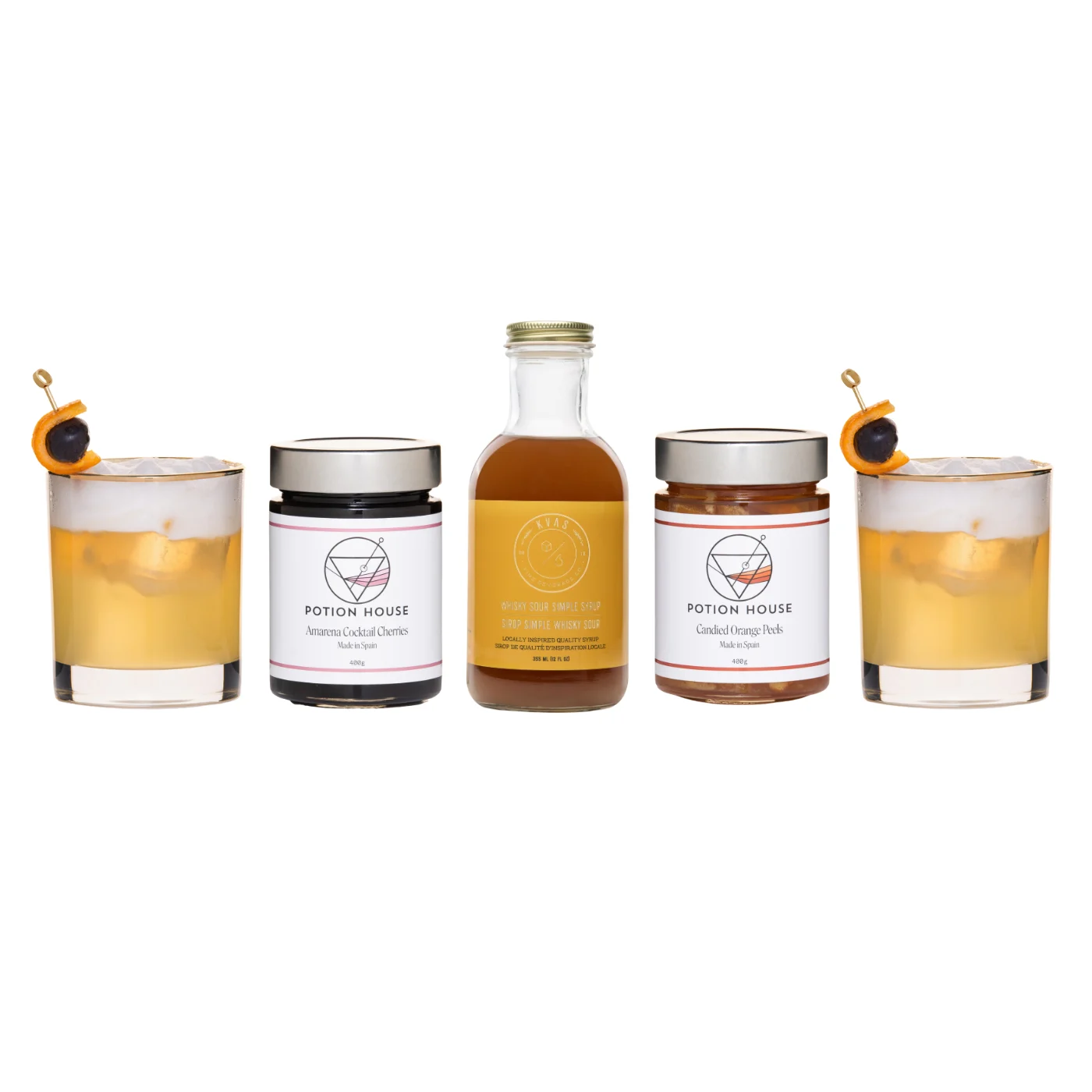 Vegan Whisky Sour Set