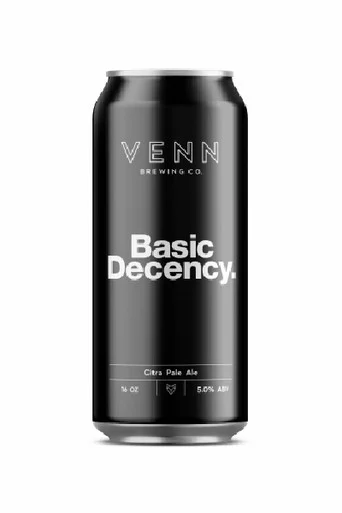 Venn Brewing Basic Decency American Pale ale 4pk 16oz cans