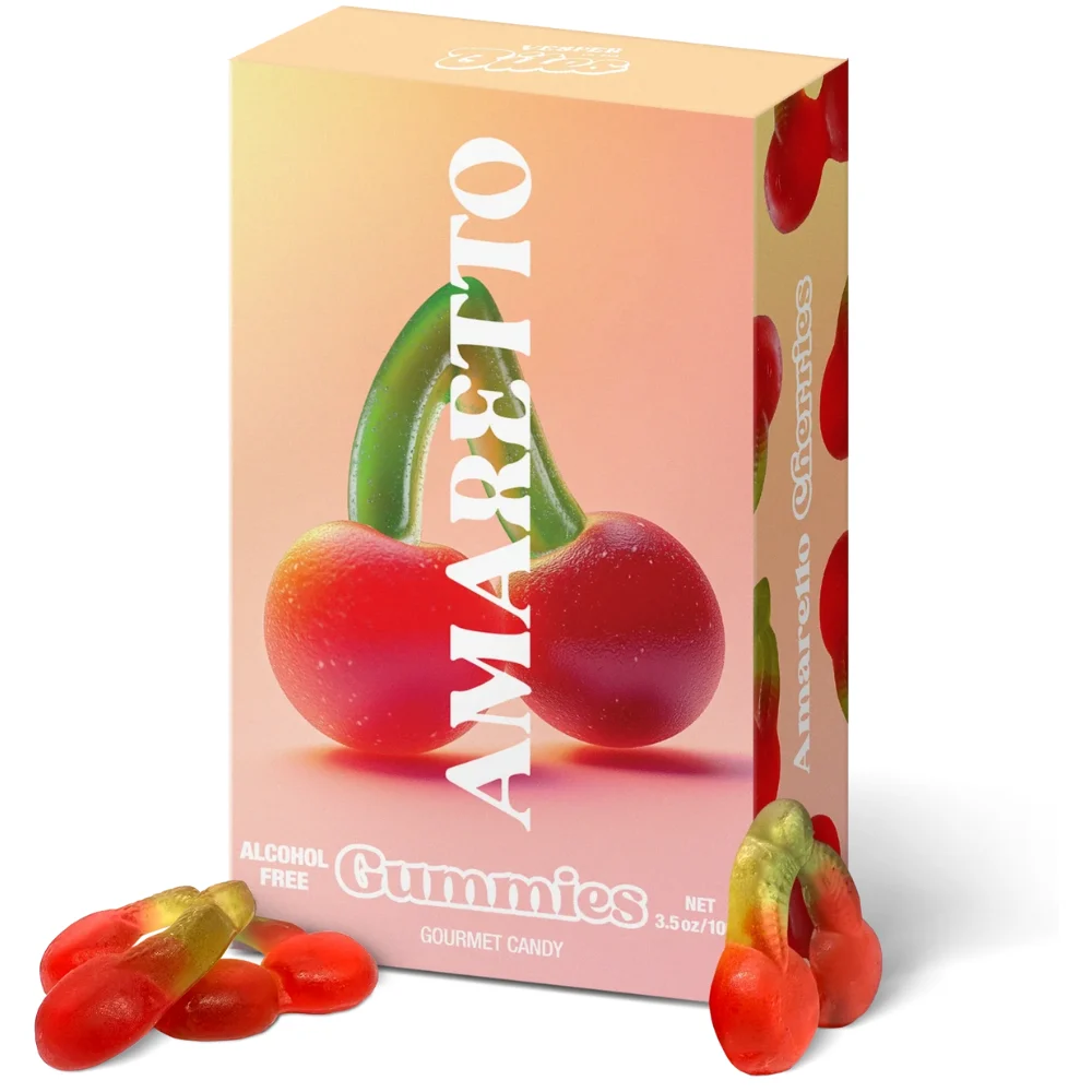 Vesper Cocktail Gummies (Amaretto Cherries)