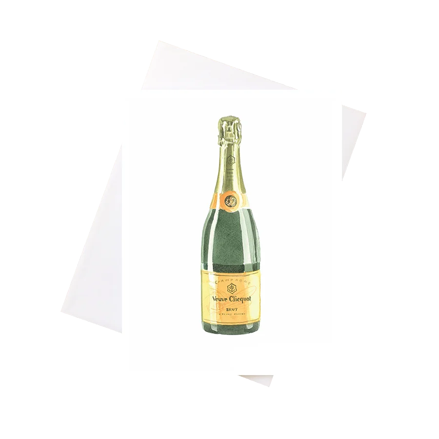 Veuve Clicquot Greeting Card