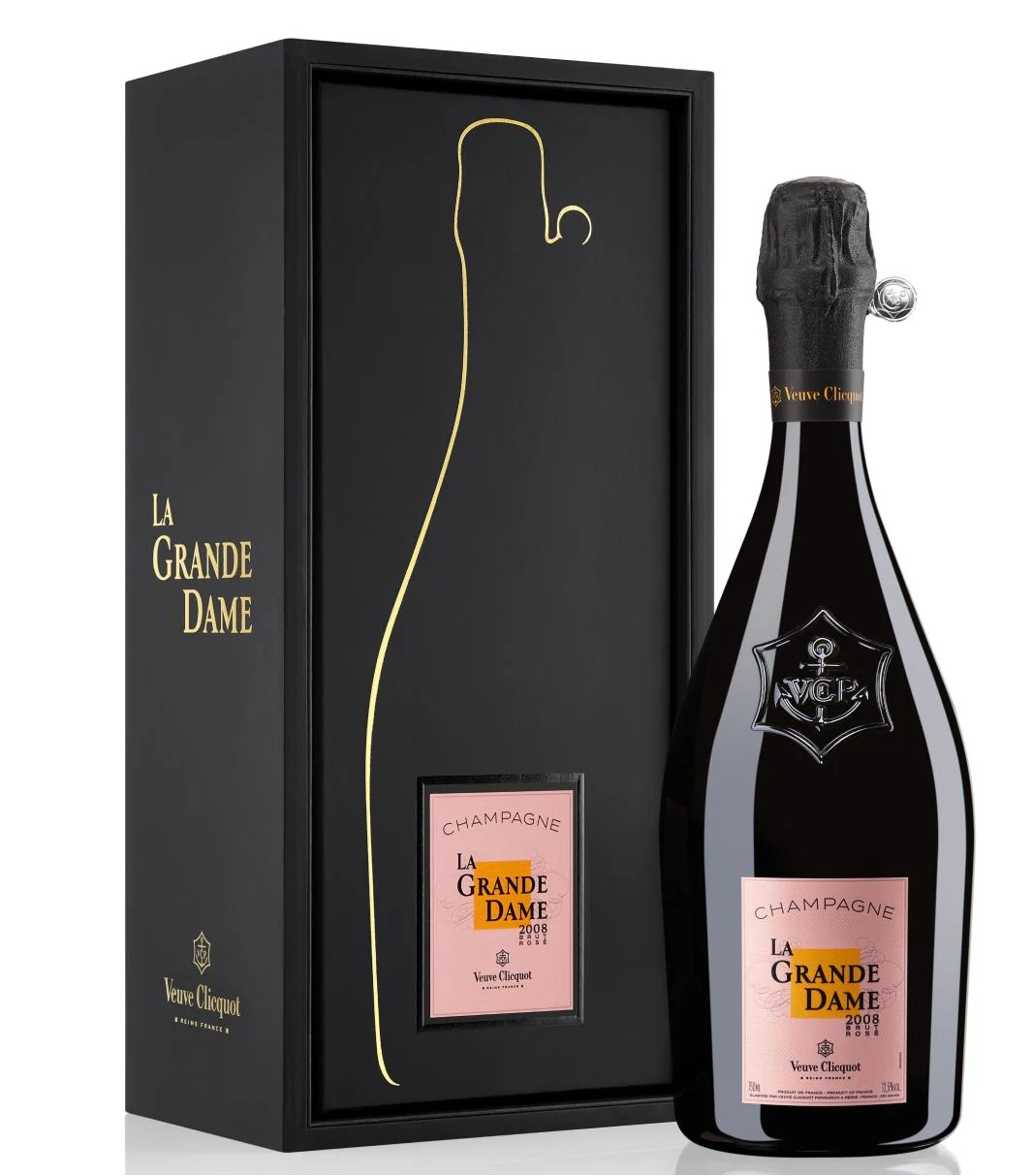 Veuve Clicquot La Grande Dame Rose 2015 With Gift Box (750 ml)
