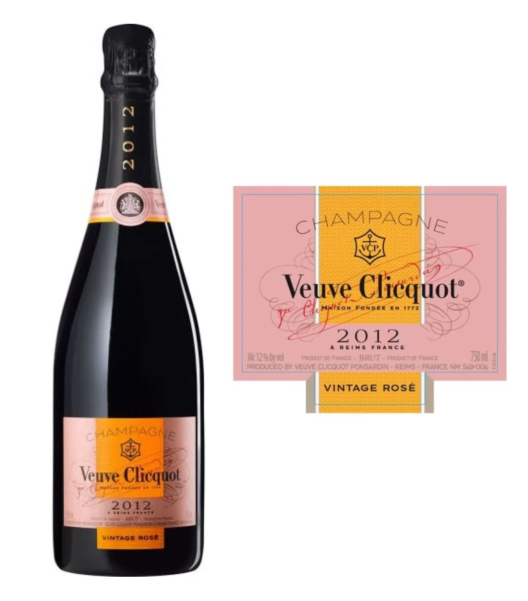 Veuve Clicquot Vintage Brut Rose 2012 (750 ml)
