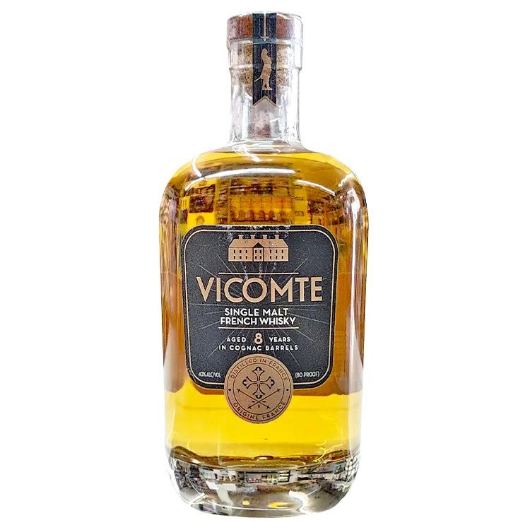 Vicomte 8 Year Single Malt French Whiskey - 750ml