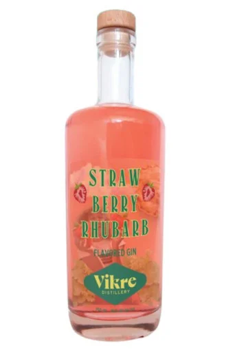 Vikre Strawberry - Rhubarb Gin