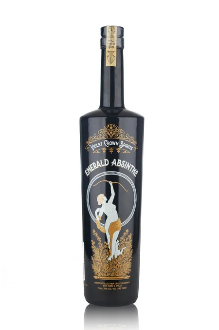 Violet Crown Spirits - Emerald Absinthe, 750ML