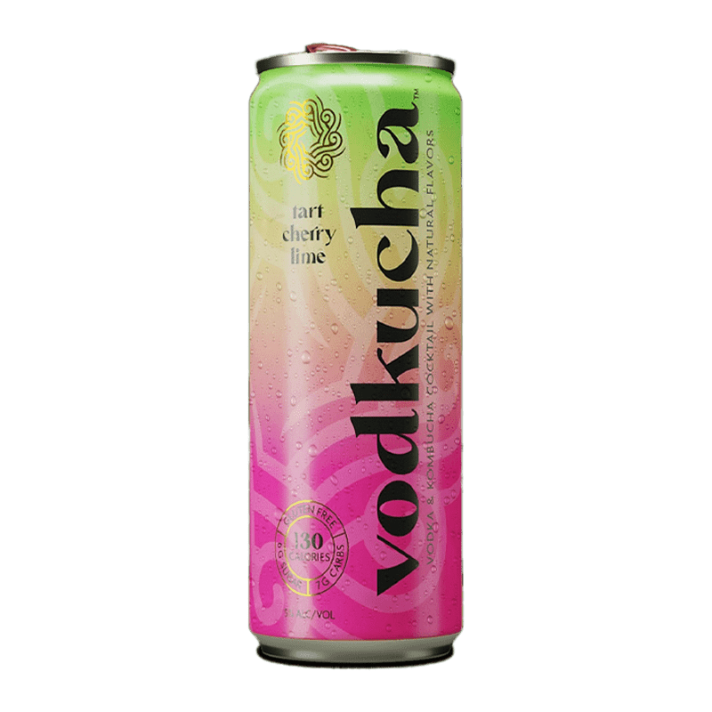 Vodkucha Tart Cherry Lime Cocktail 355ml 4 Pack